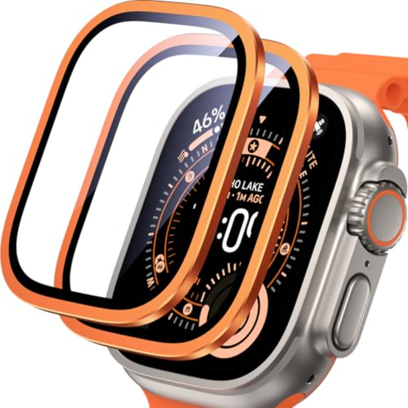 Smartwatch Watches For Women - 2PCS HD Metal Tempered Glass For