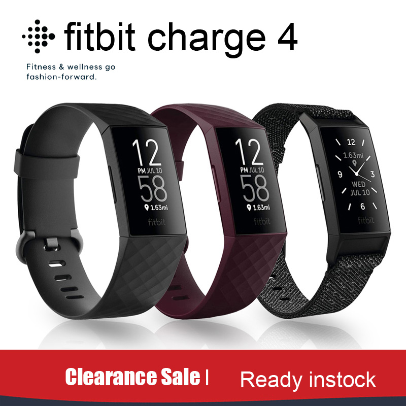 Smartwatch Sports Watches For Men - Original Fitbit Charger 4 Smart Watch