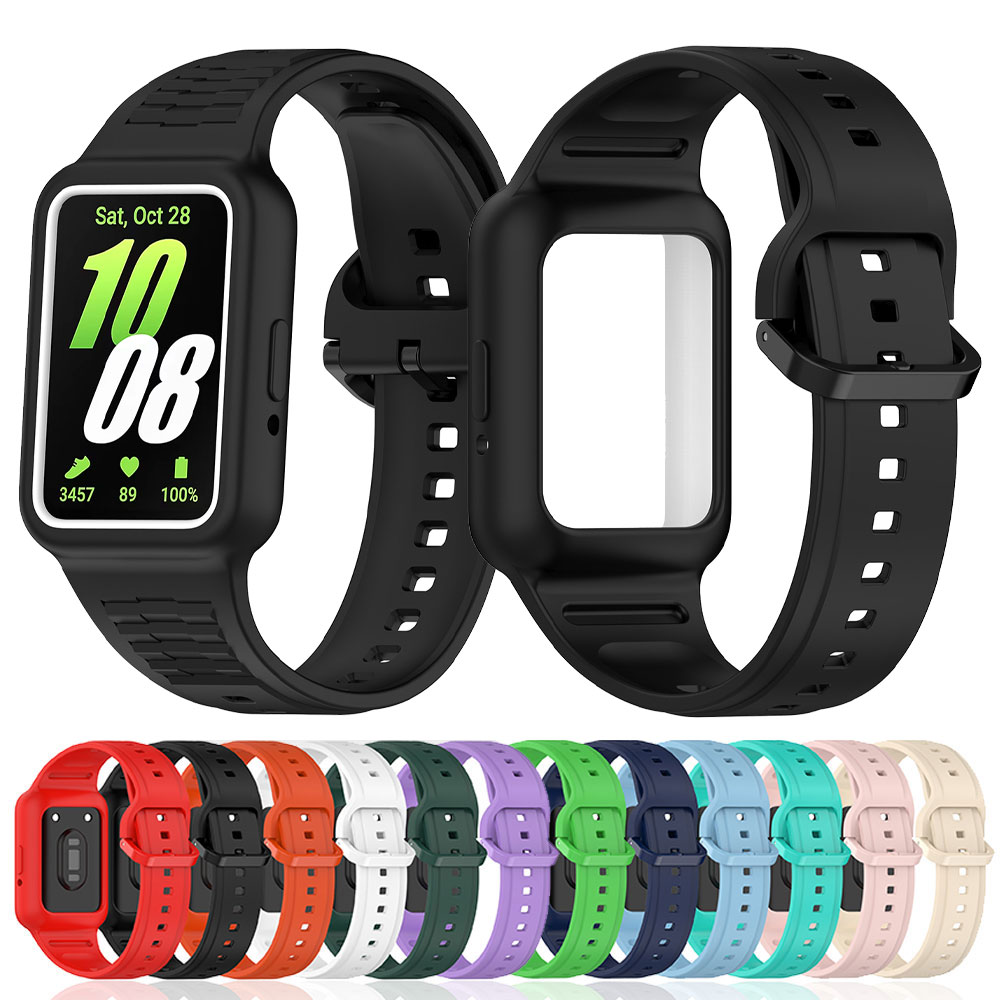 Huawei Smartwatch Watch Fit - Watch Strap + Protective Case For