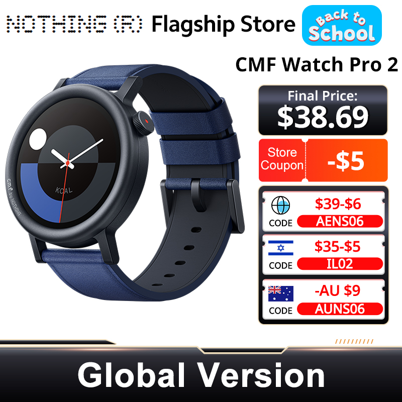 CMF by Nothing Watch Pro 2 Glo - Timex Watches Smartwatch review and price
