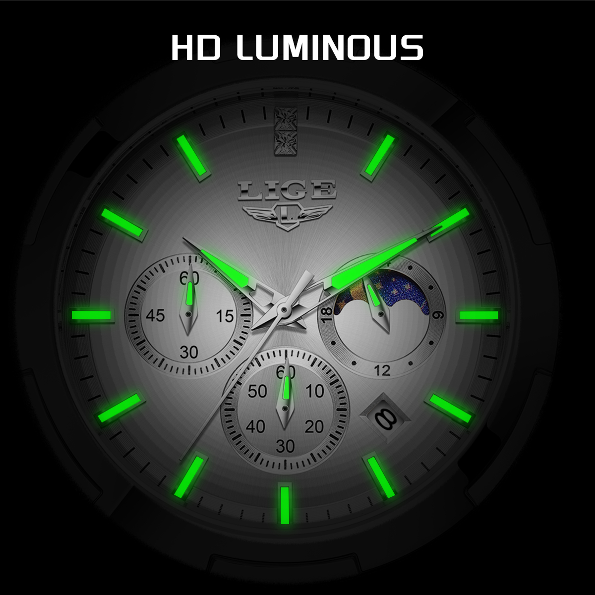 LIGE Top Brand Luxury Watch Wo - Smartwatch Watches For Women Brands review and price