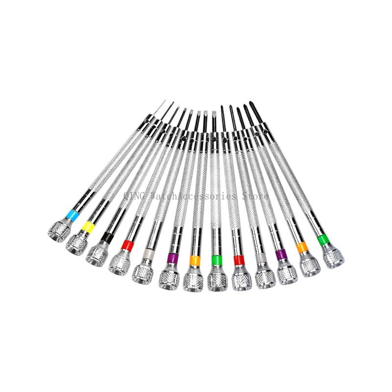 13Pcs 0.6mm-2.0mm Watch Repair - Watchmaker Screwdriver review and price