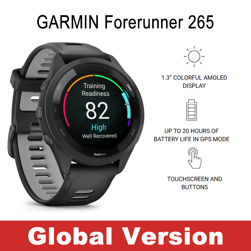 Garmin Forerunner 265 Running  - Timex Watches Smartwatch review and price