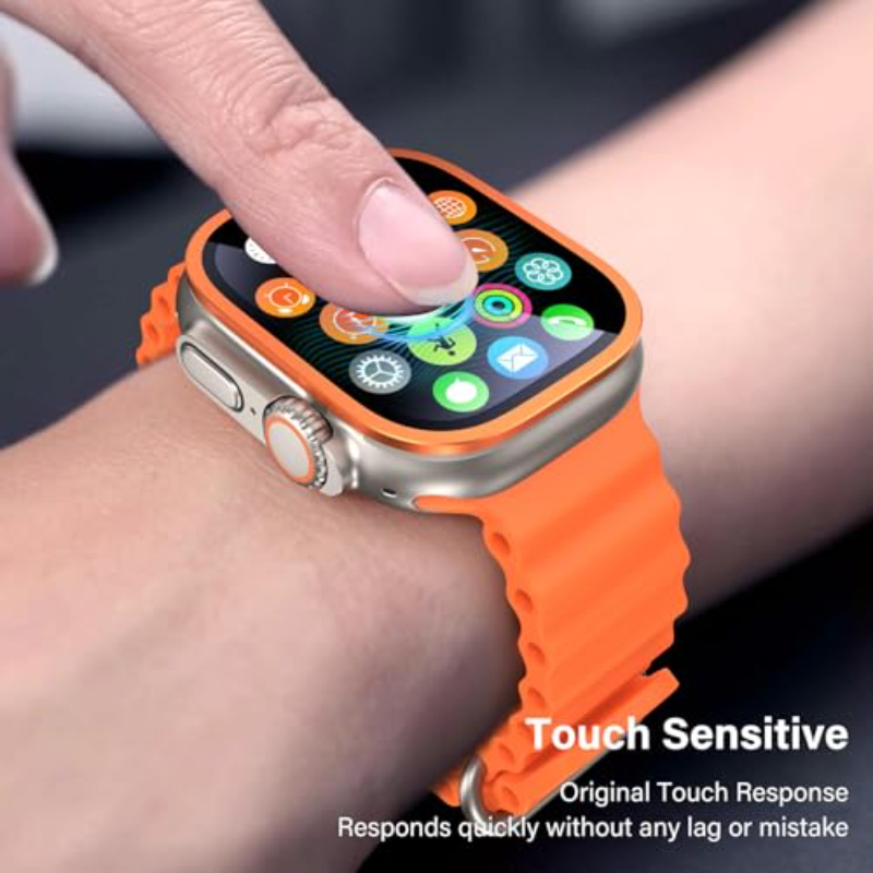 2PCS HD Metal Tempered Glass F - Smartwatch Watches For Women review and price