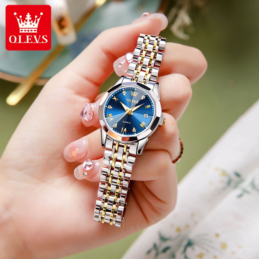 OLEVS 9931 Original Women's Wa - Waterproof Diving Watch review and price
