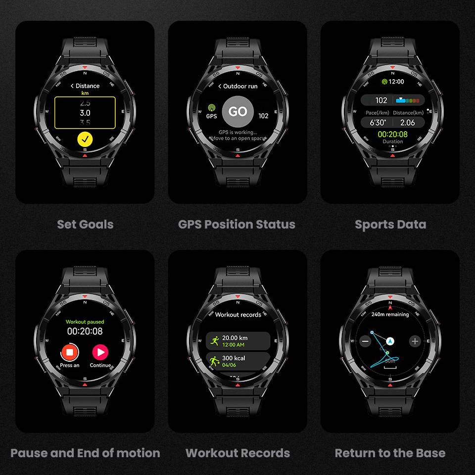 Leadoys X2B Men's Rugged Smart - Smartwatch Watches Best Gift For Men review and price