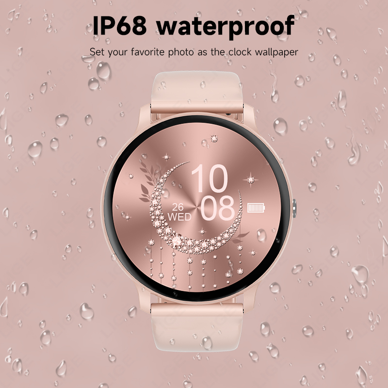 LIGE Smart Watch Women Men Blu - Smartwatch Ladies Watches For Women review and price