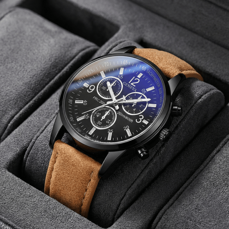 Geneva Men's Chronograph Watch - Smartwatch Watches Best Gift For Men review and price