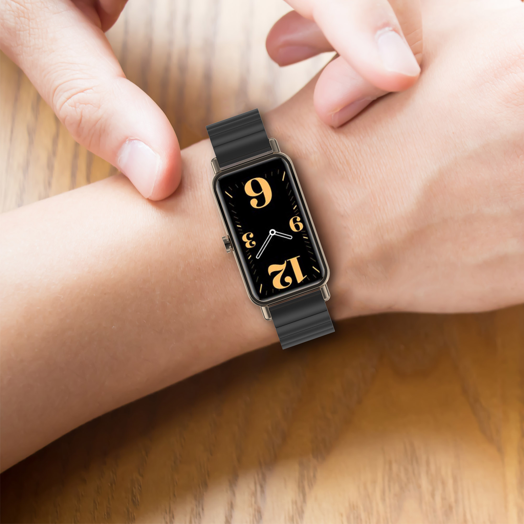 16mm Stainless Steel wristband - Timex Watches Smartwatch review and price