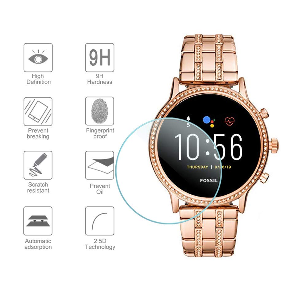 2PCS Tempered Glass For Fossil - Fossil Watches Smartwatch Gen 5 review and price