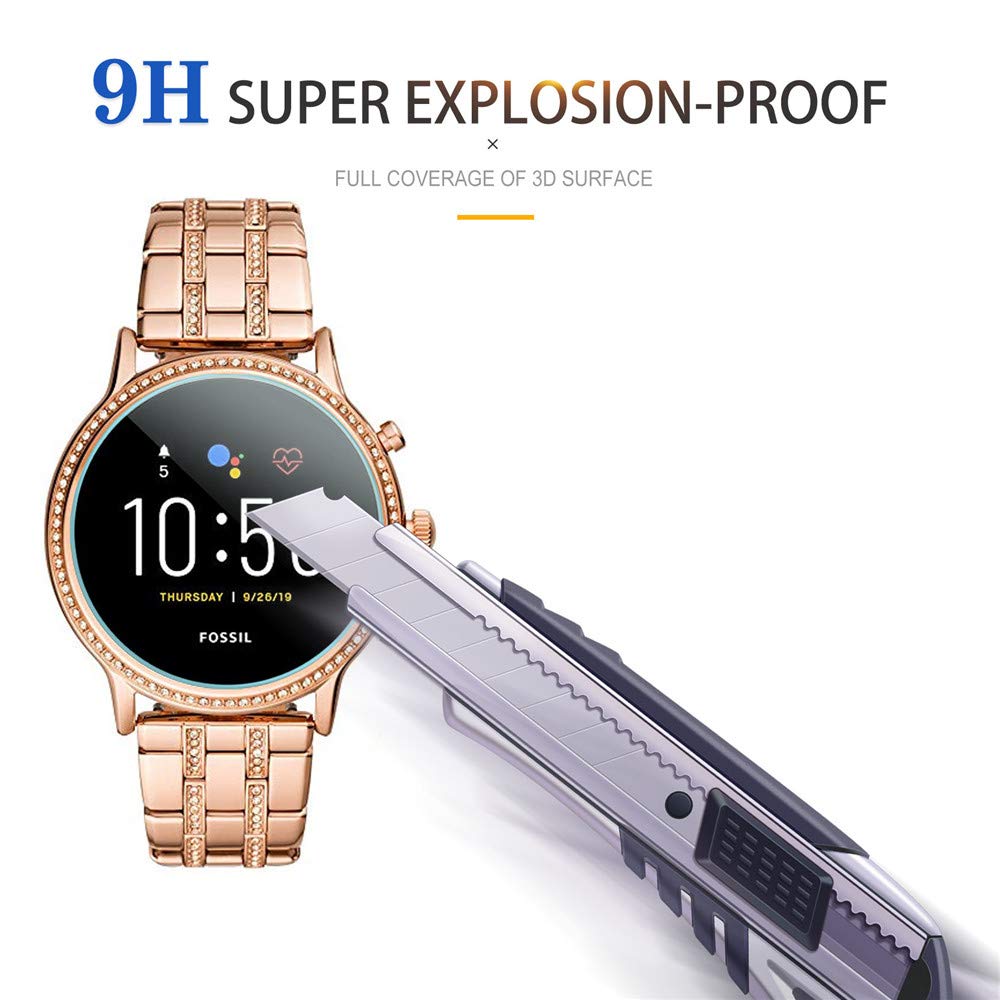 2PCS Tempered Glass For Fossil - Fossil Watches Smartwatch Gen 5 review and price