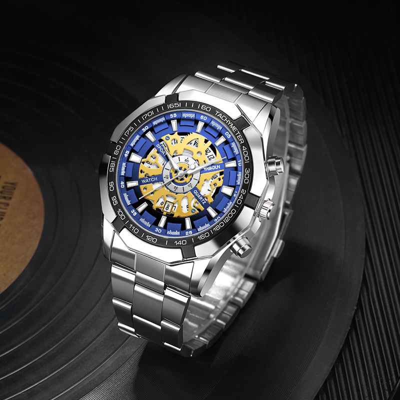 Luxury Fashion Skeleton Watch  - Smartwatch Sports Watches For Men review and price