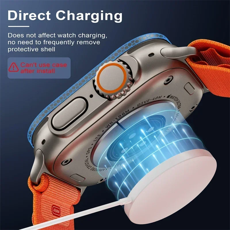 2PCS Tempered Glass for Apple  - Smartwatch Watches For Women review and price