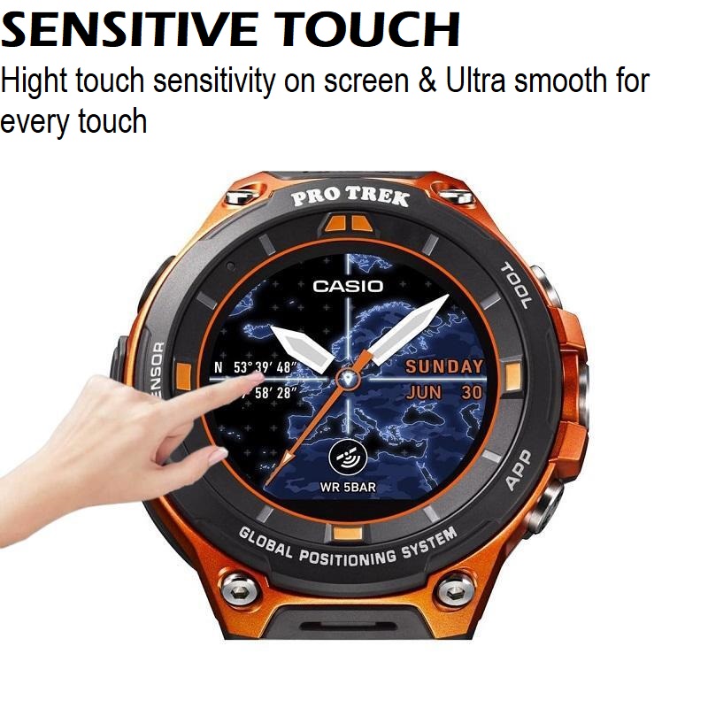 5PCS Smart Watch Screen Protec - Casio Watches Smartwatch review and price