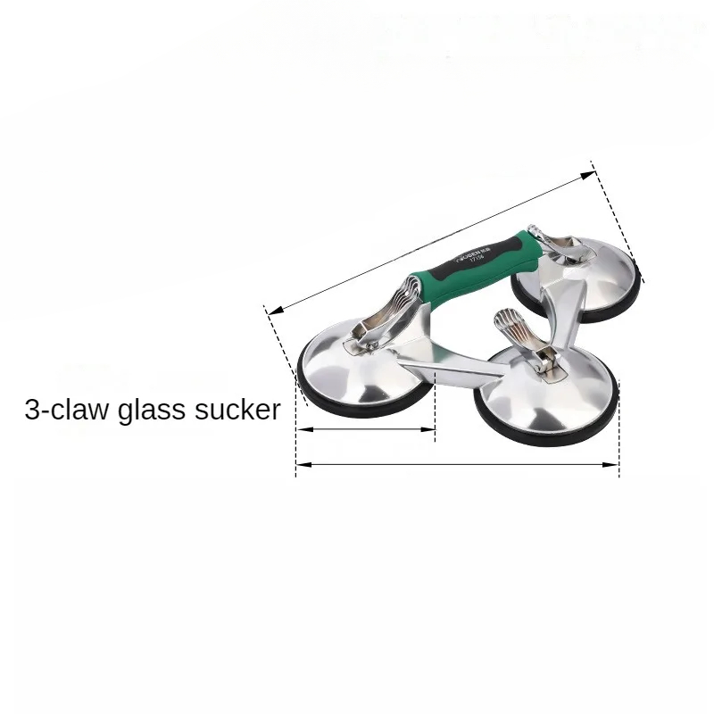 Three Claw Glass Suction Cup T - Crystal Press Tool review and price