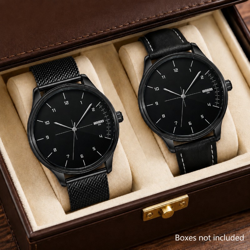 2Pcs YAZOLE Men Business Watch - Smartwatch Watches Best Gift For Men review and price
