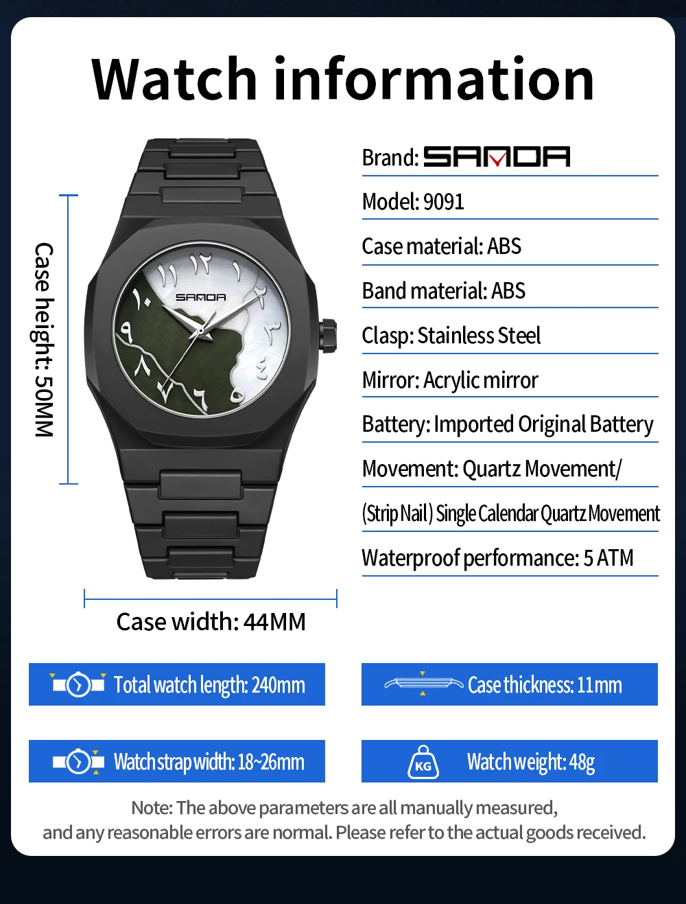 SANDA new fashionable quartz w - Smartwatch New Watches For Women review and price