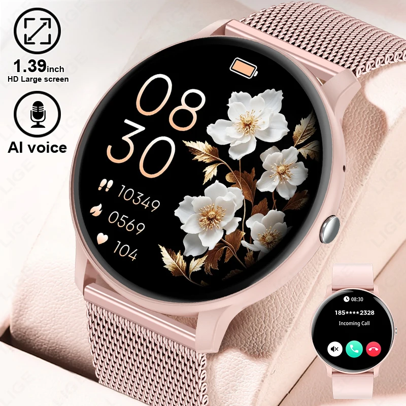LIGE Bluetooth Call Smart Watc - Smartwatch Ladies Watches For Women review and price