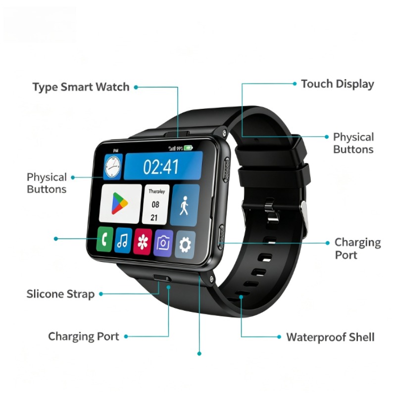 S999 Plus Smart Watch, 4G Andr - Smartwatch Watches For Women review and price