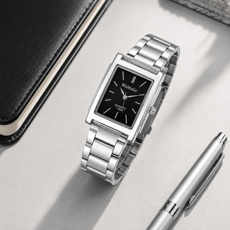 Business Men Watch Fashion Squ - Smartwatch Square Watches For Men review and price
