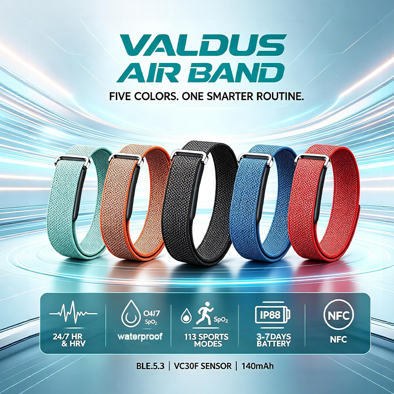VALDUS Air Band Smart Bracelet - Smartwatch Square Watches For Men review and price