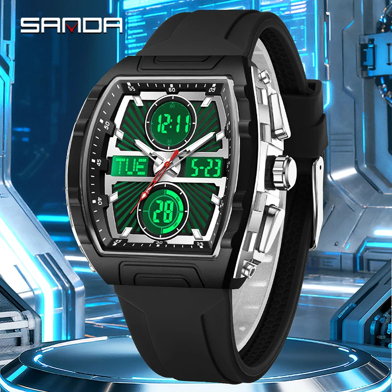 SANDA Fashion Trend Men's Watc - Smartwatch Trending Watches For Men review and price