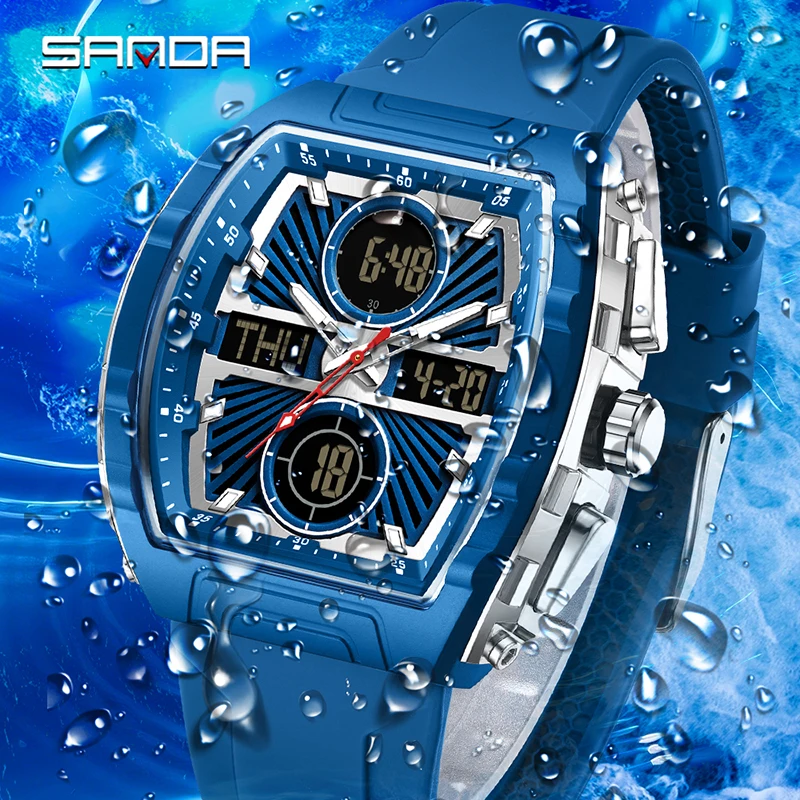 SANDA Fashion Trend Men's Watc - Smartwatch Trending Watches For Men review and price
