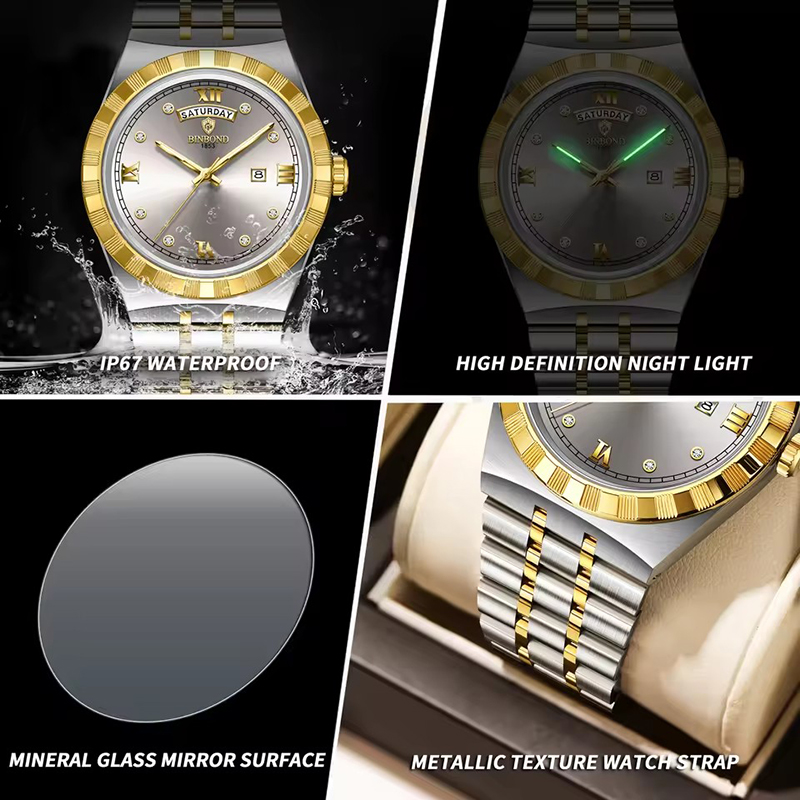BINBOND Men's Watch Fashion Tr - Smartwatch Trending Watches For Men review and price