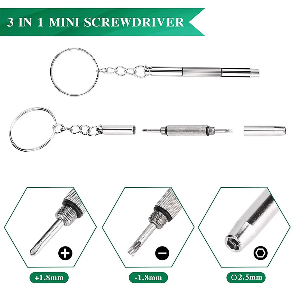 1~20Pcs Mini Hand Glasses Scre - Watchmaker Screwdriver review and price
