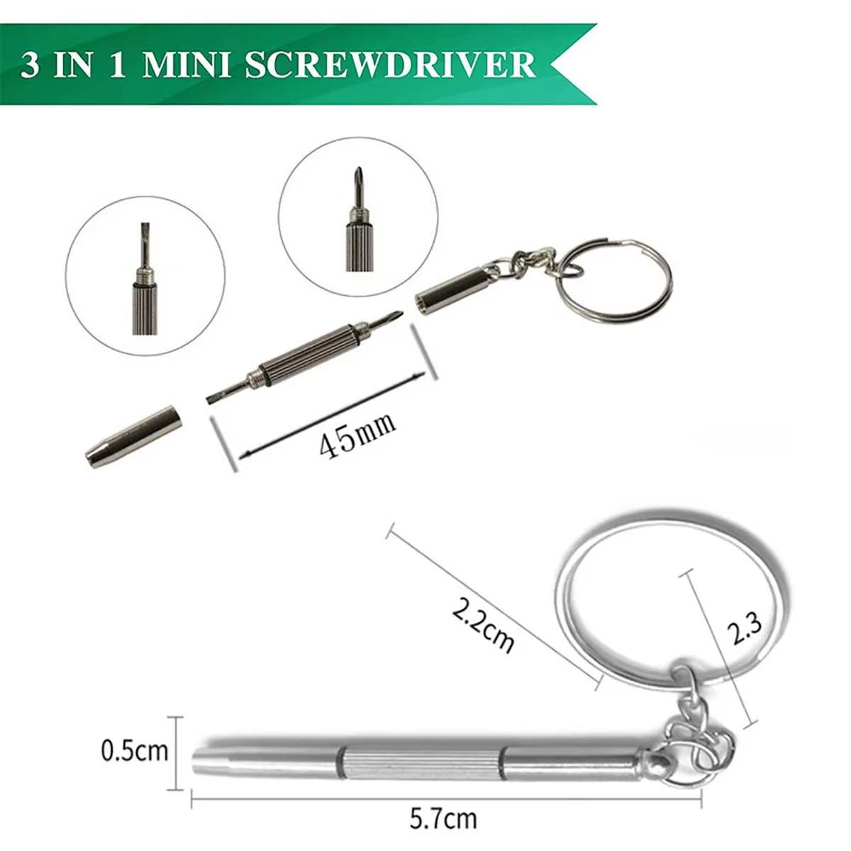 1~20Pcs Mini Hand Glasses Scre - Watchmaker Screwdriver review and price