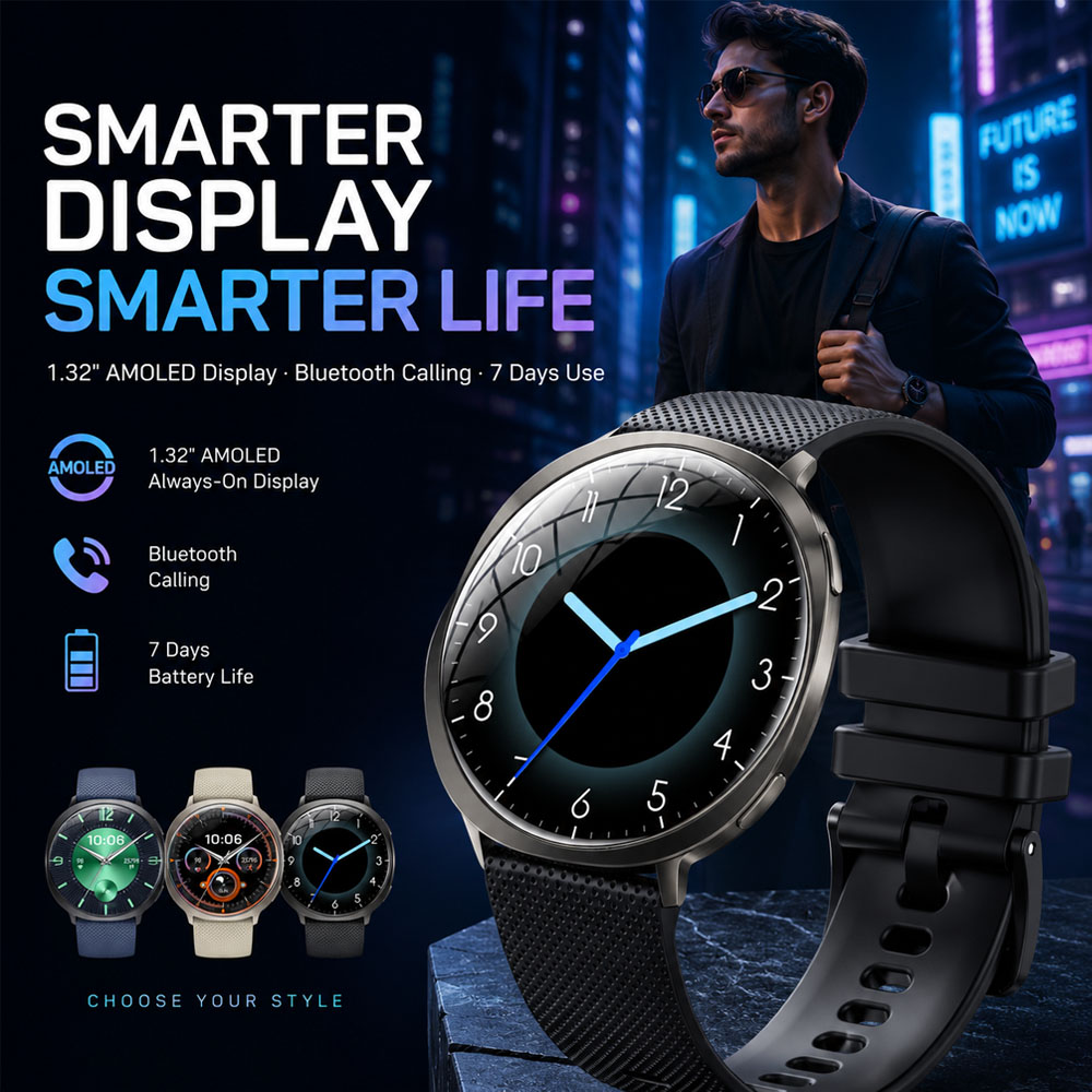 2026 Premium AMOLED Smart Watc - Smartwatch Health Watches review and price