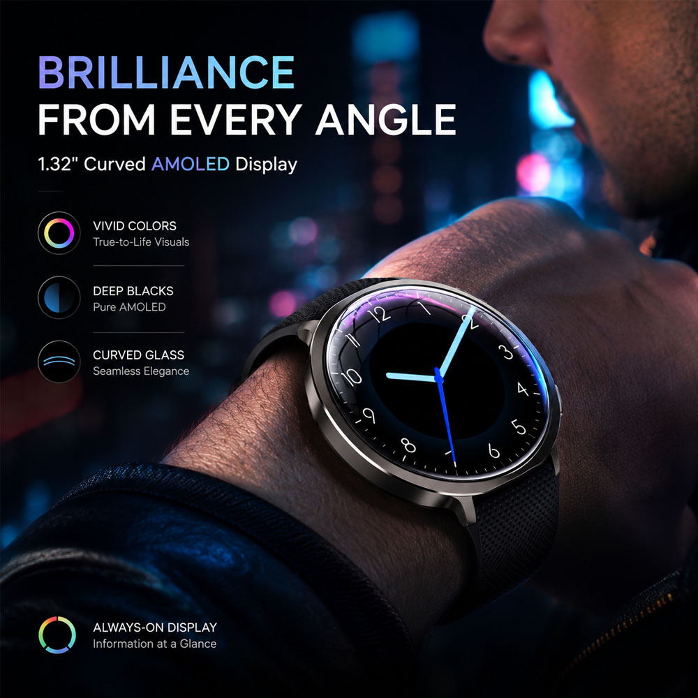 2026 Premium AMOLED Smart Watc - Smartwatch Health Watches review and price