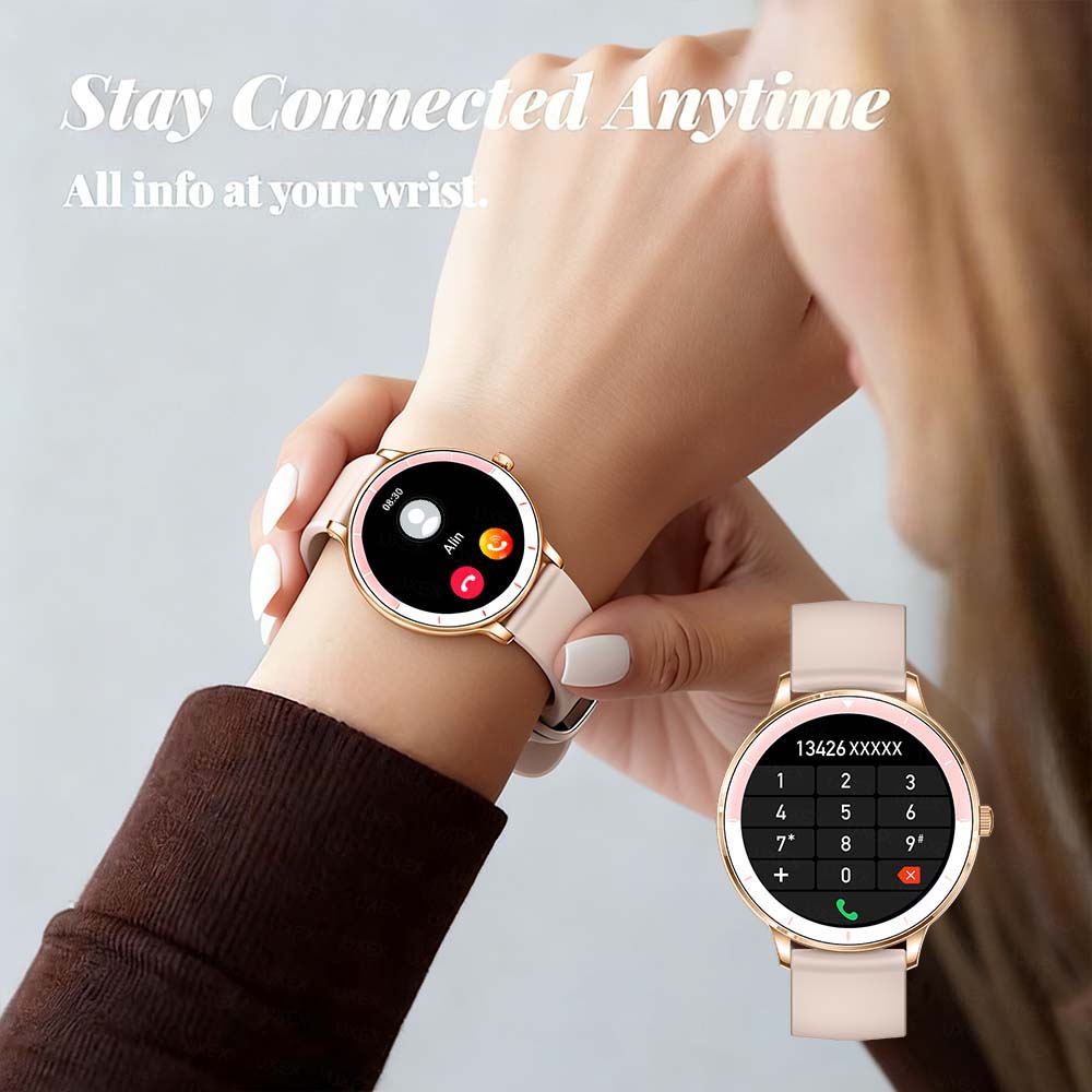 Women Smart Watch 1.26 Inch HD - Smartwatch Ladies Watches For Women review and price
