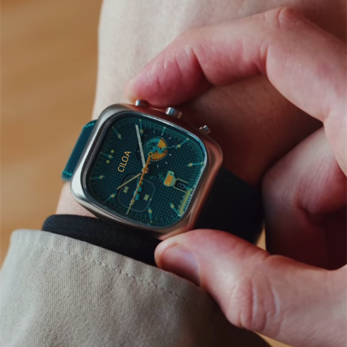 CILOA Classic Retro Square Chr - Smartwatch Square Watches For Men review and price