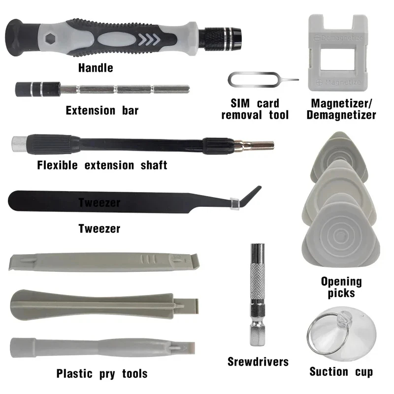 Portable 115in1 Magnetic Screw - Watchmaker Screwdriver review and price