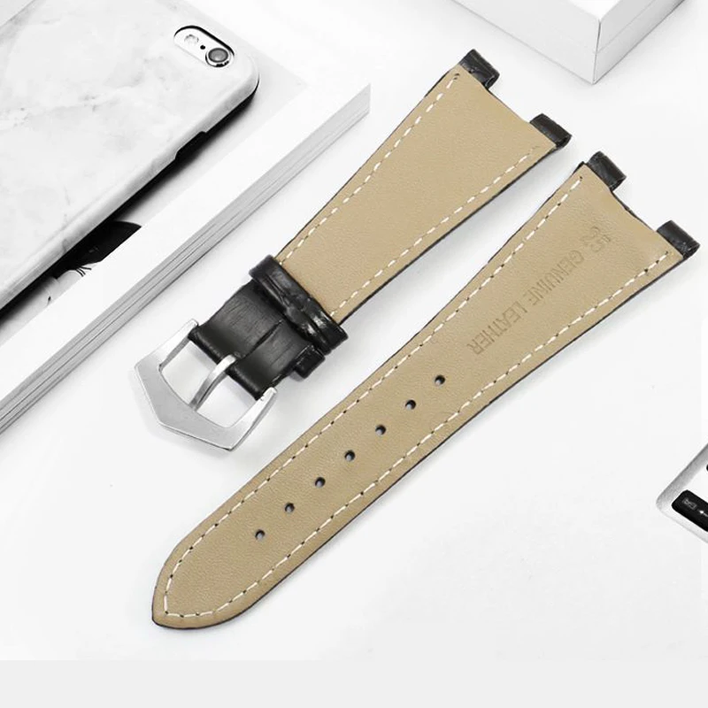 Genuine Leather Watch Strap Fo - Patek Philippe Watch Nautilus review and price