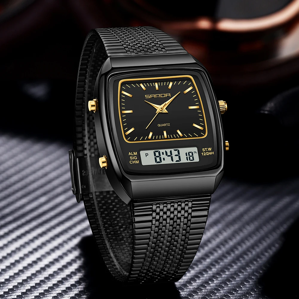 SANDA Watches Men Waterproof A - Timex Watches Smartwatch review and price