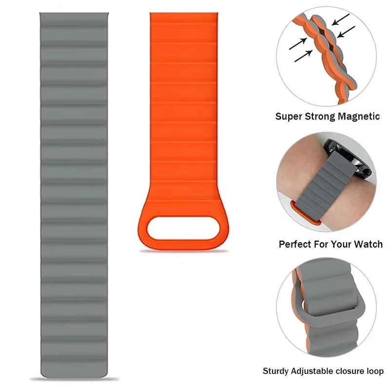 22mm Magnetic Silicone Band Fo - Watch S Realme review and price