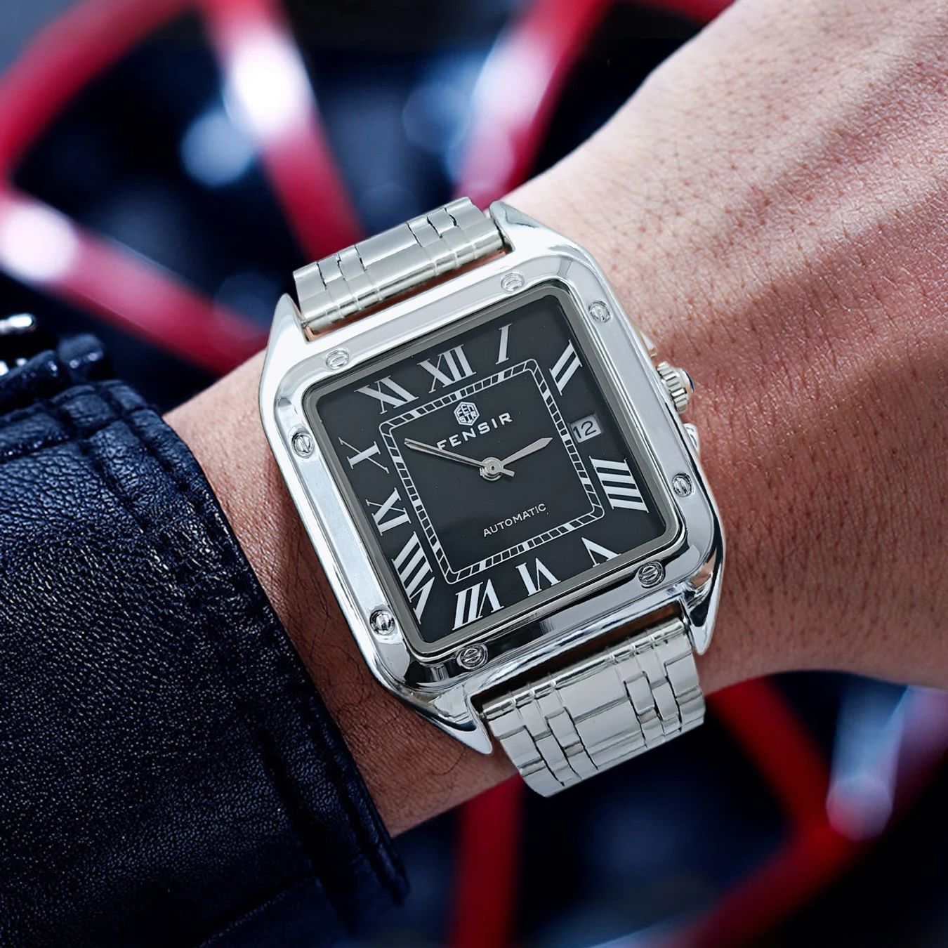 Square Business Men's Watch in - Smartwatch Watches Best Gift For Men review and price
