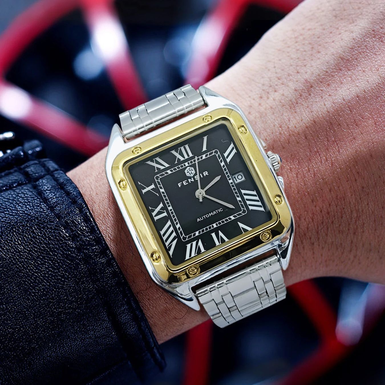 Square Business Men's Watch in - Smartwatch Watches Best Gift For Men review and price