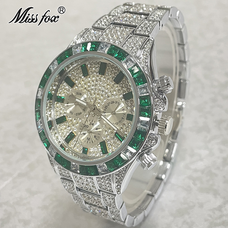 Luxury Brand MISSFOX Sliver Gr - Smartwatch Sports Watches For Men review and price