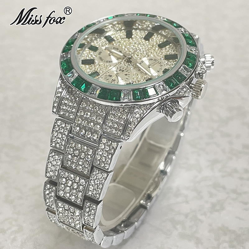Luxury Brand MISSFOX Sliver Gr - Smartwatch Sports Watches For Men review and price