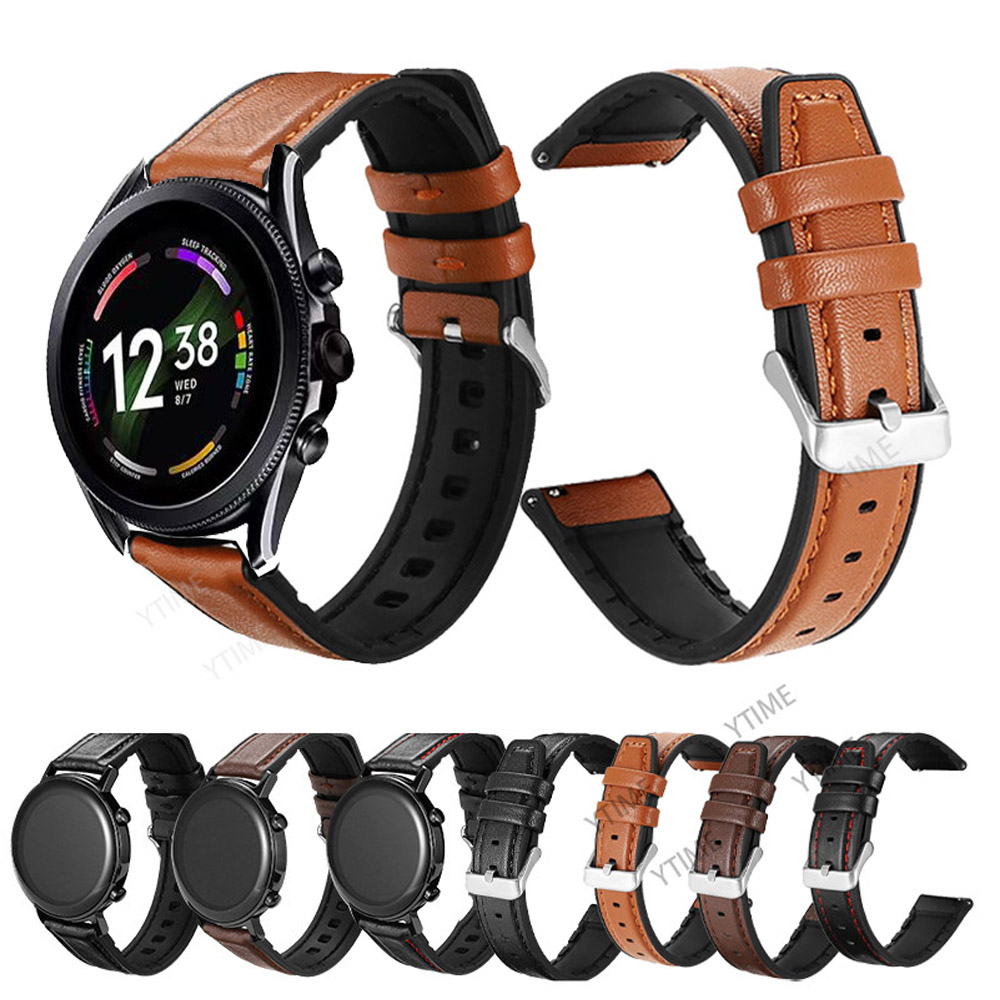 22mm Silicone Leather Band For - Fossil Watches Smartwatch Gen 5 review and price
