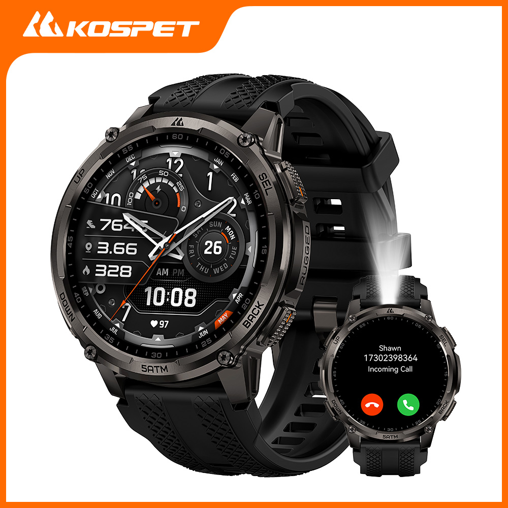 KOSPET TANK T4C Smartwatch Men - Smartwatch Health Watches review and price