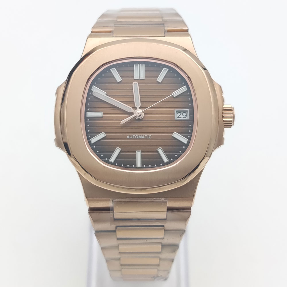 Luxury Rose Gold 40MM Square N - Patek Philippe Watch Nautilus review and price