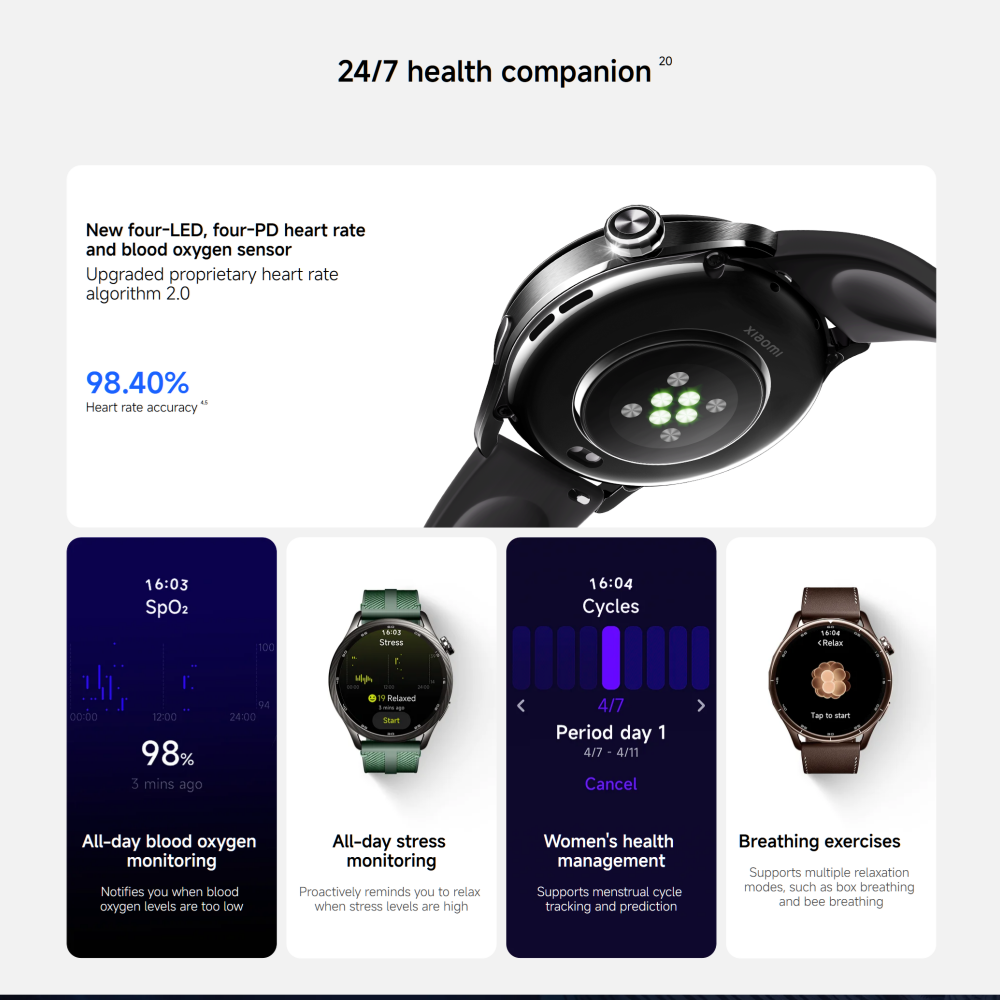 Global Version Xiaomi Watch S5 - Timex Watches Smartwatch review and price