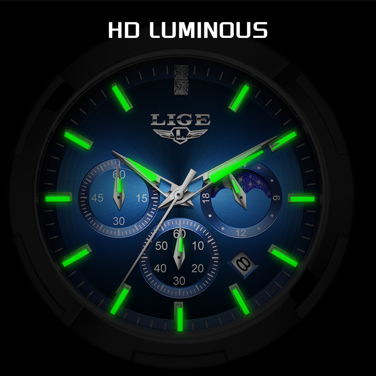 LIGE Top Brand Luxury Watch Wo - Smartwatch Watches For Women Brands review and price