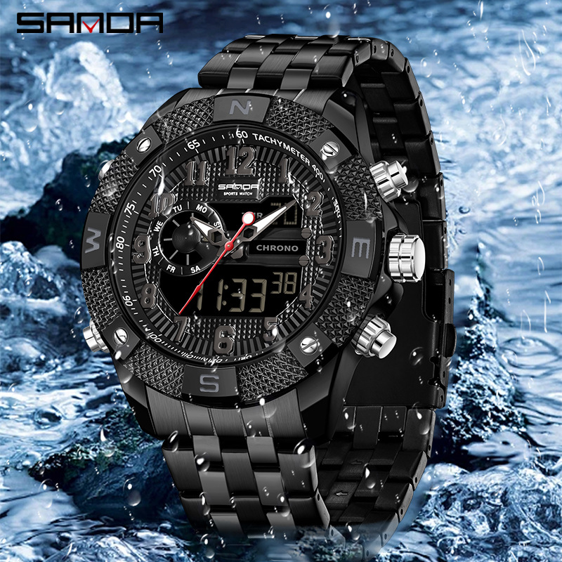 SANDA electronic watch youth t - Smartwatch Trending Watches For Men review and price