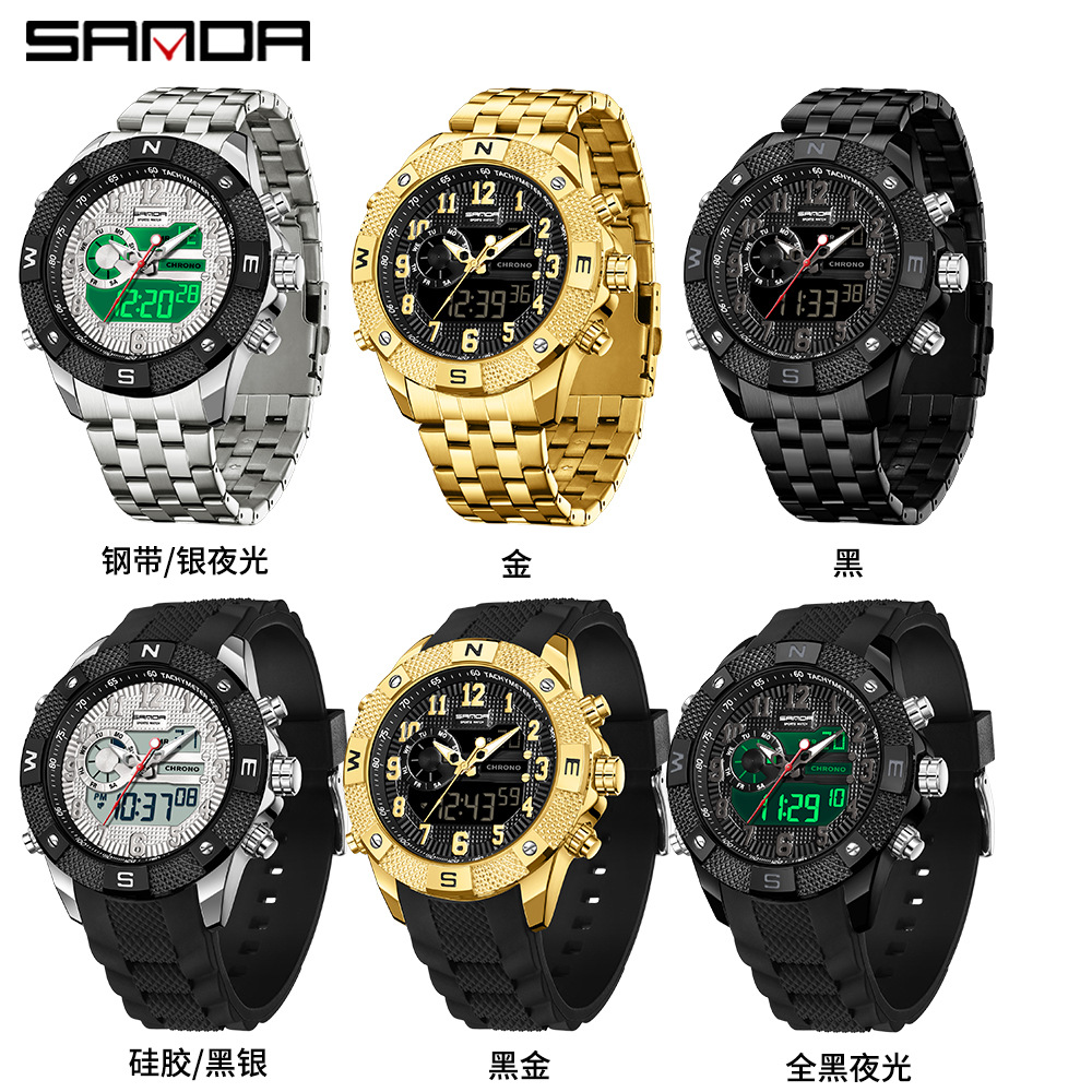 SANDA electronic watch youth t - Smartwatch Trending Watches For Men review and price
