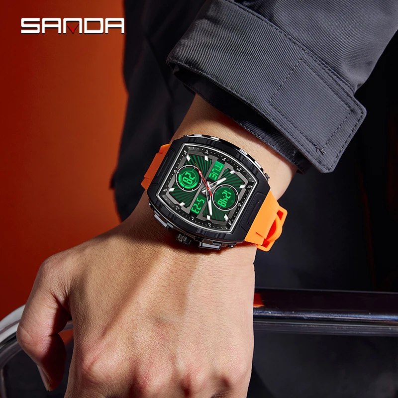 SANDA New Fashion Trend Men's  - Smartwatch Trending Watches For Men review and price